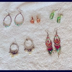 Earrings Bundle 5 Pairs!